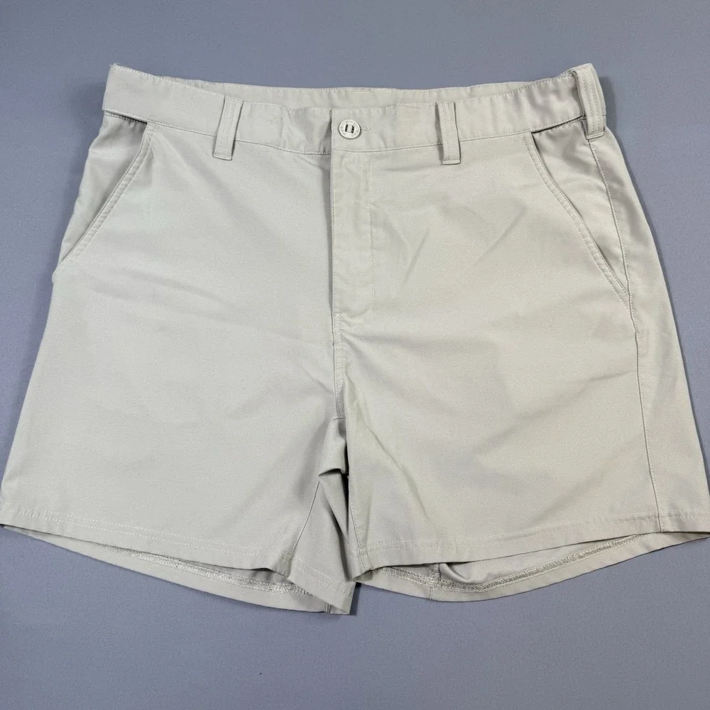 Lot Of‎ 4 Huk Pursuit Fishing Shorts Mens XXL Black/Navy/Beige 6